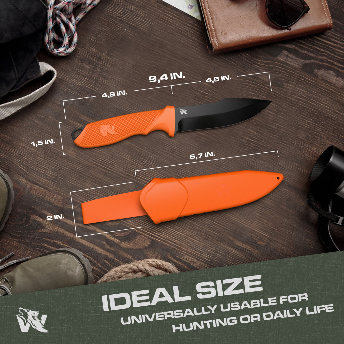 W1 outdoor knife